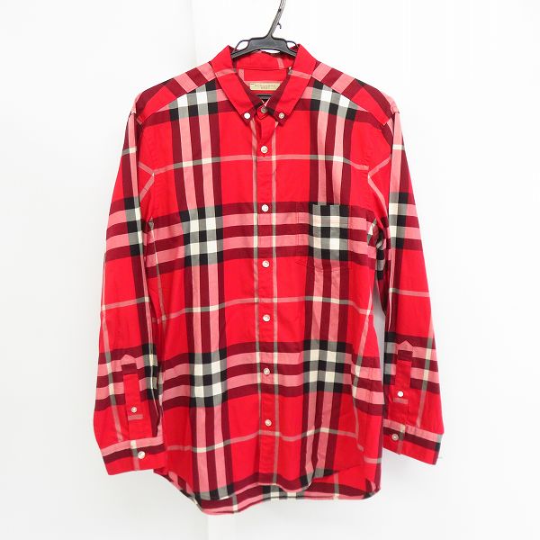 実際に弊社で買取させて頂いたBURBERRY BRIT/バーバリーブリット チェック 長袖シャツ/M