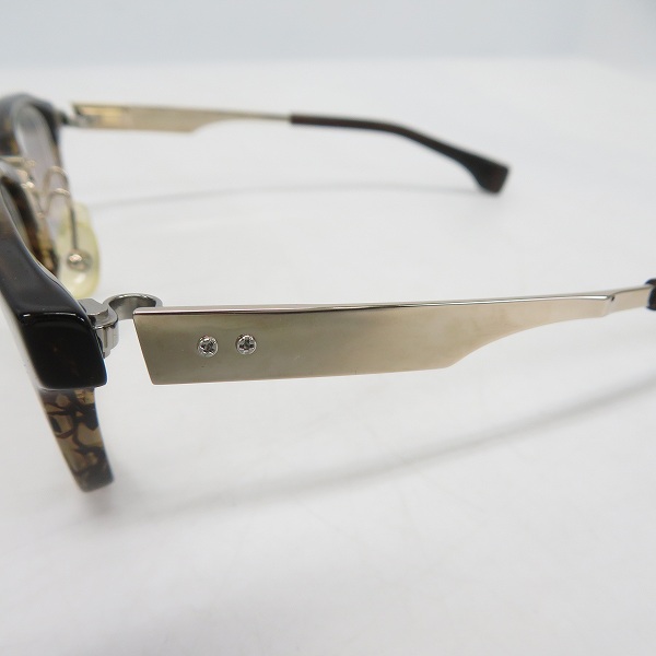 実際に弊社で買取させて頂いた999.9/フォーナインズ フルリム 眼鏡/メガネフレーム M-35 の画像 5枚目