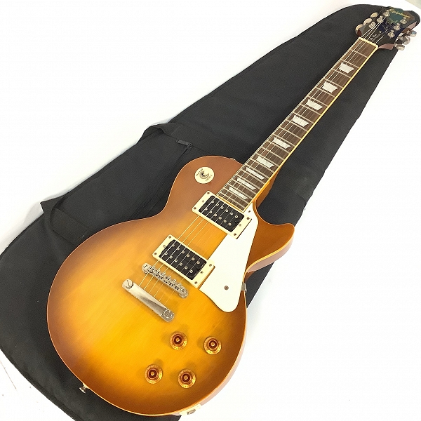 実際に弊社で買取させて頂いた★Epiphone/エピフォン Limited Edition Les Paul Classic PlainTop レスポール エレキギター ギグケース付き