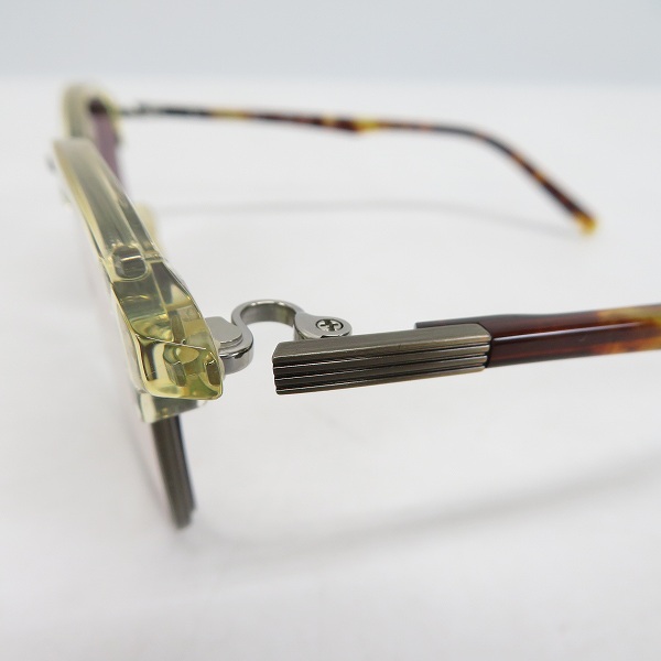 実際に弊社で買取させて頂いた999.9/フォーナインズ ミックスフレーム アイウェア/メガネフレーム M-46の画像 5枚目