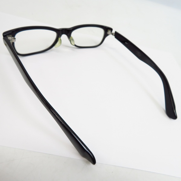 実際に弊社で買取させて頂いた999.9/フォーナインズ ウェリントン 度入り 眼鏡/メガネフレームの画像 1枚目