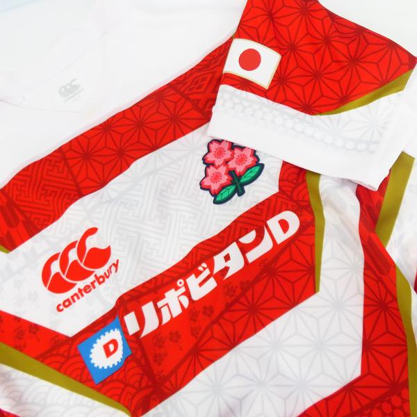 実際に弊社で買取させて頂いた ANTERBURY/カンタベリー ラグビー ワールドカップ2019 日本代表 レプリカ ユニフォーム VCR39010/Lの画像 6枚目