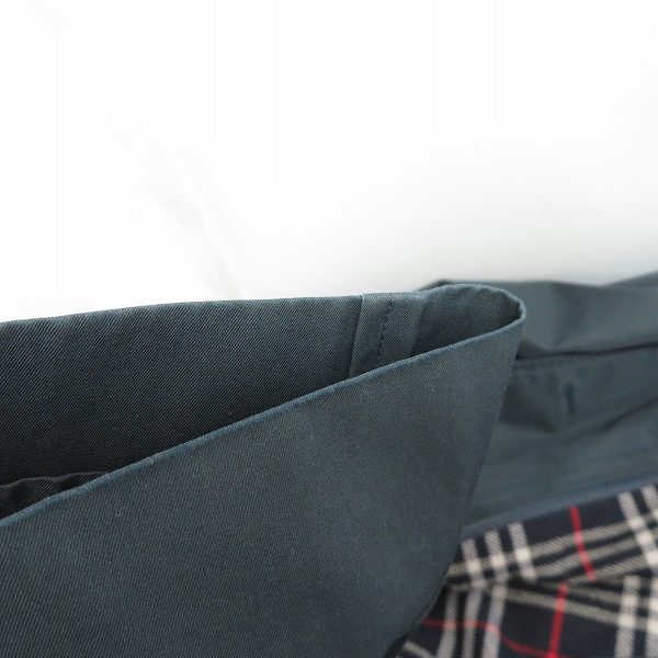 実際に弊社で買取させて頂いたBurberrys/バーバリーズ ブランケット付 比翼ロングコートの画像 8枚目