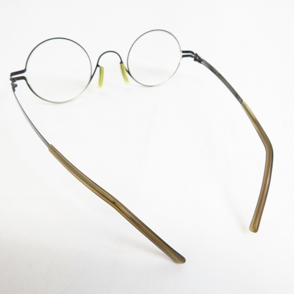 実際に弊社で買取させて頂いたic!berlin/アイシーベルリン mariusz メガネフレーム 度入りの画像 1枚目