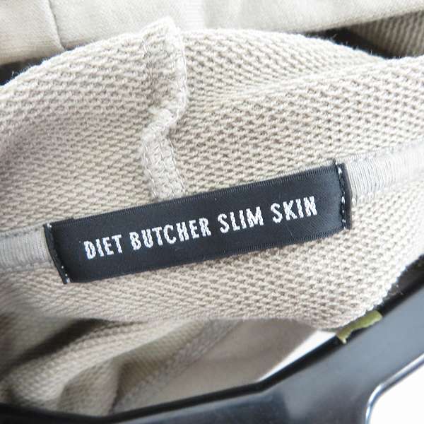 実際に弊社で買取させて頂いたDIET BUTCHER SLIM SKIN/ダイエットブッチャースリムスキン 17SS プルオーバーパーカー 1の画像 2枚目