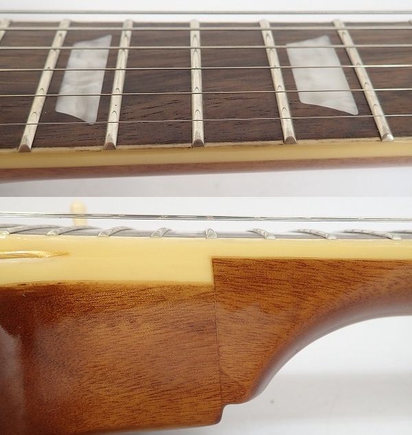 実際に弊社で買取させて頂いた★【美品】Epiphone/エピフォン Les Paul Standard Gold Top/レスポールスタンダード ゴールドトップ ソフトケース付の画像 4枚目