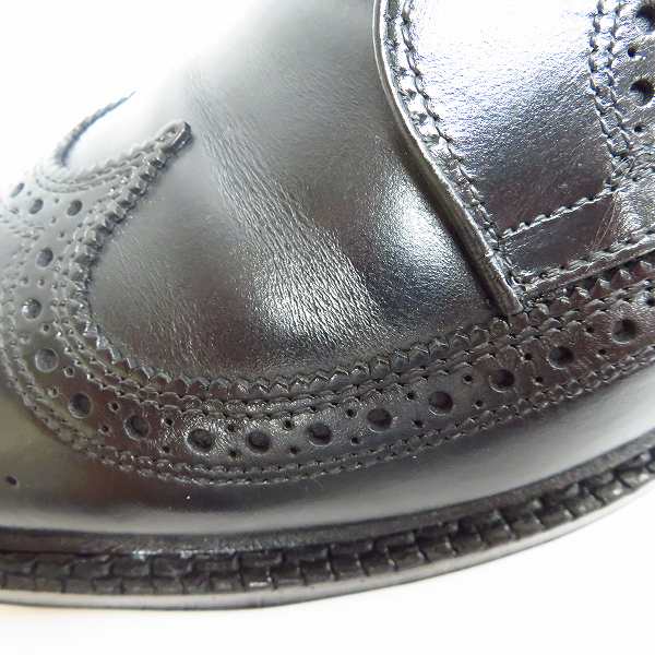 実際に弊社で買取させて頂いたALLEN EDMONDS/アレンエドモンズ ウィングチップ 37890 7.5Dの画像 7枚目