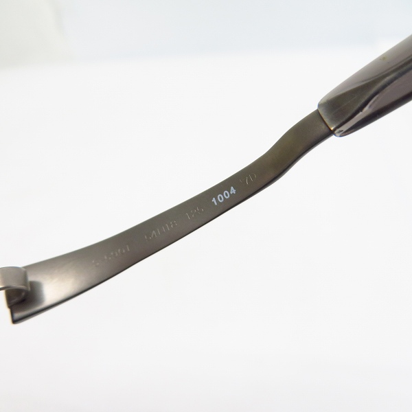 実際に弊社で買取させて頂いた999.9/フォーナインズ 眼鏡/メガネフレーム/アイウェア S-590Tの画像 4枚目