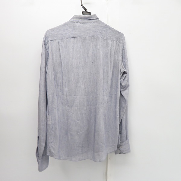 実際に弊社で買取させて頂いたkolor/カラー ラミー混 １フロントポケット 長袖シャツ 13SCM-B08112/2の画像 1枚目