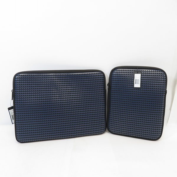 実際に弊社で買取させて頂いた【未使用】MARC BY MARC JACOBS/マークバイマークジェイコブス PCケース/タブレットケース M0003952/3953 2点セットの画像 1枚目
