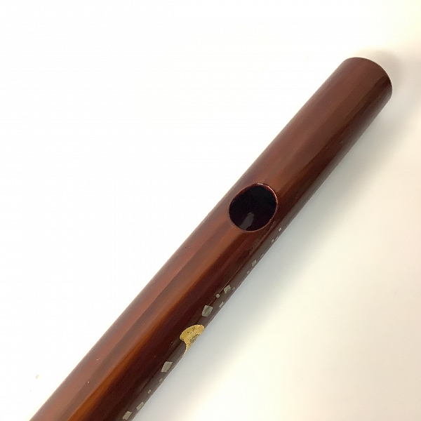 実際に弊社で買取させて頂いた篠笛 立平 茶笛 天の川 調律笛 七本調子 和楽器の画像 3枚目