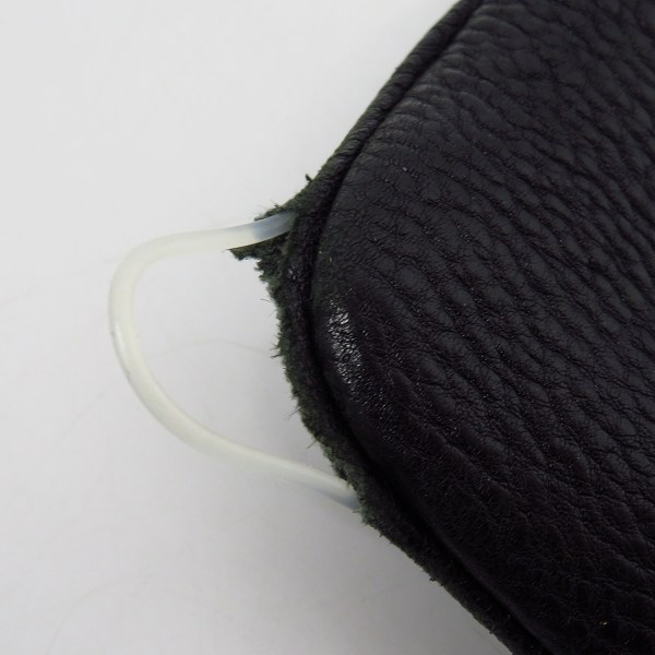 実際に弊社で買取させて頂いた【難有り】BURBERRY/バーバリー ロゴ刺繍/裏地チェック柄 トートバッグの画像 8枚目