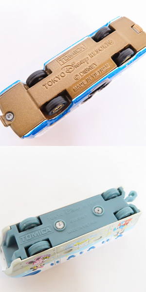 実際に弊社で買取させて頂いたTOMICA×Disney/トミカ×ディズニー TOKYO RESORT/バケーションパッケージ限定オリジナル リゾートライン/クルーザー 2点セットの画像 7枚目