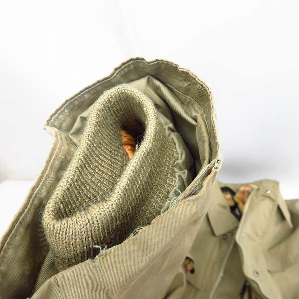 実際に弊社で買取させて頂いたBurberry’s/バーバリーズ イングランド製 中綿裏地チェック柄 ジップブルゾンの画像 7枚目