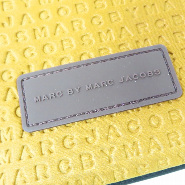 実際に弊社で買取させて頂いた【未使用】MARC BY MARC JACOBS/マークバイマークジェイコブス ロゴ PCケース/ブリーフケース/クラッチバッグ/2点セットの画像 3枚目
