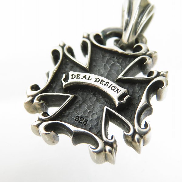 実際に弊社で買取させて頂いたDEAL DESIGN/ディールデザイン シルバークロス ペンダントの画像 4枚目