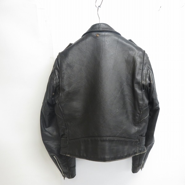 実際に弊社で買取させて頂いたSchott/ショット パーフェクト 618 レザーダブルライダース/40の画像 1枚目