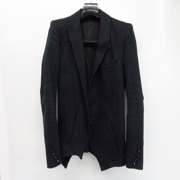 実際に弊社で買取させて頂いたIF SIX WAS NINE/イフシックスワズナイン JK-REPTILE/M アシンメトリーテーラードジャケット 1