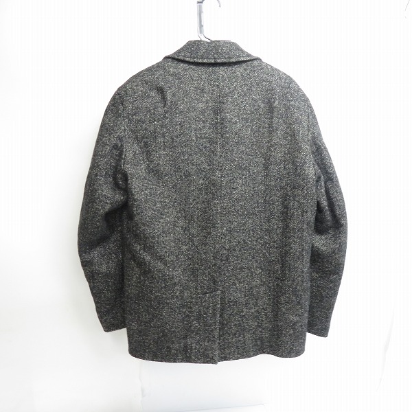 実際に弊社で買取させて頂いたHUGO BOSS/ヒューゴボス ダブルブレステッドウールPコート/48の画像 1枚目