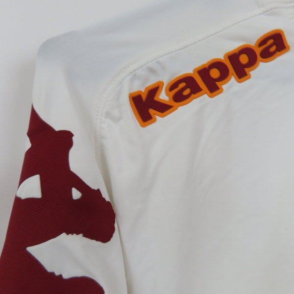 実際に弊社で買取させて頂いた【未使用】Kappa/カッパ セリエA ASローマ 10番 トッティ アウェイユニフォーム/Mの画像 6枚目