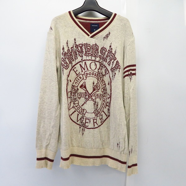 実際に弊社で買取させて頂いたMIHARAYASUHIRO/ミハラヤスヒロ ニット/セーター フロントデザイン ベージュ系 51533369/S