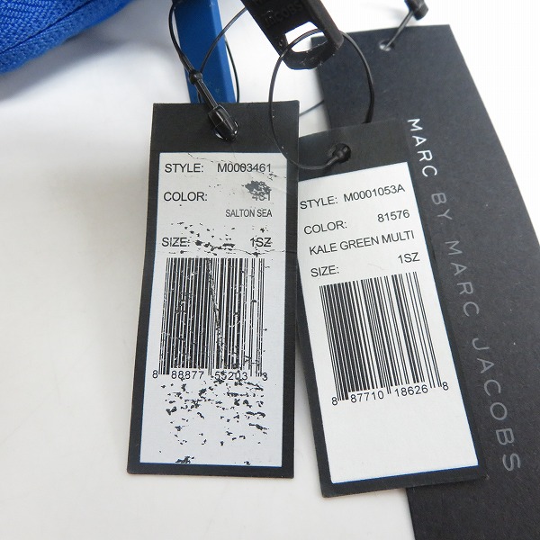 実際に弊社で買取させて頂いた【未使用】MARC BY MARC JACOBS/マークバイマークジェイコブス クラッチバッグ/タブレットケース M0003461/M0001053A 2点セットの画像 4枚目