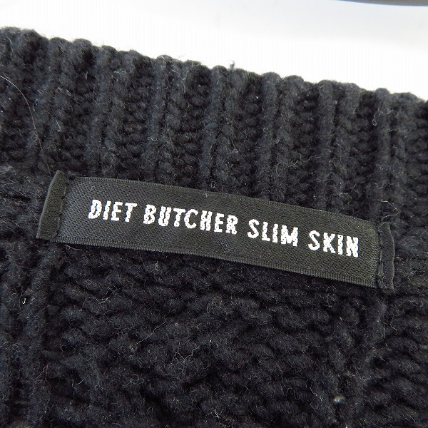 実際に弊社で買取させて頂いたDIET BUTCHER SLIM SKIN/ダイエットブッチャースリムスキン rapture セーター/2の画像 2枚目