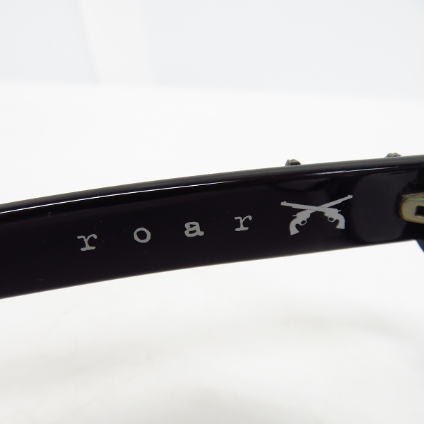 実際に弊社で買取させて頂いたroar/ロアー 度入り 二丁拳銃/クロスガン 眼鏡/メガネフレーム 08SRQ-42の画像 1枚目