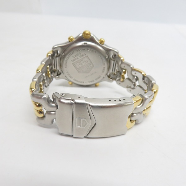 実際に弊社で買取させて頂いたTAG HEUER/タグホイヤー セル セナモデル クロノグラフ/クォーツ時計 CG1122-0の画像 2枚目