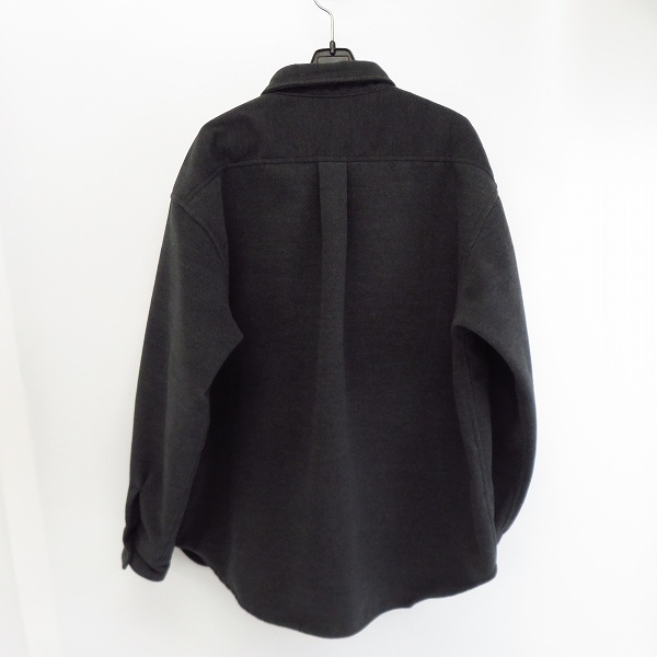実際に弊社で買取させて頂いたDESCENDANT/ディセンダント  20AW CPOC MELTON SHIRT メルトンシャツ 2の画像 1枚目