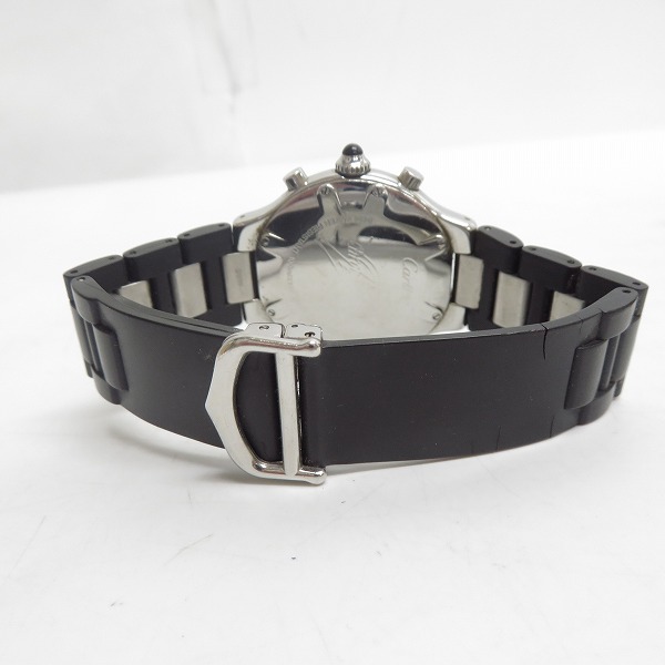 実際に弊社で買取させて頂いたCartier/カルティエ クロノスカフ マスト21 クロノグラフ【動作未確認】の画像 2枚目