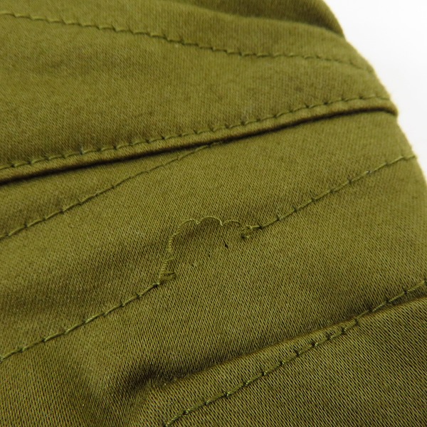実際に弊社で買取させて頂いたMIHARAYASUHIRO/ミハラヤスヒロ ストレッチパンツ カーキ系 62292152/40の画像 6枚目