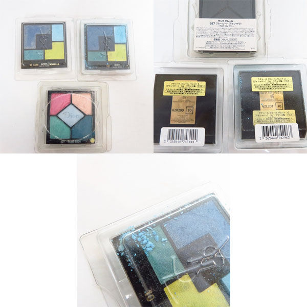 実際に弊社で買取させて頂いた【おまとめ15点↑】イヴ・サンローラン クチュール クルール パレット/ディオール サンク クルール/ルージュ ジェ 等の画像 1枚目