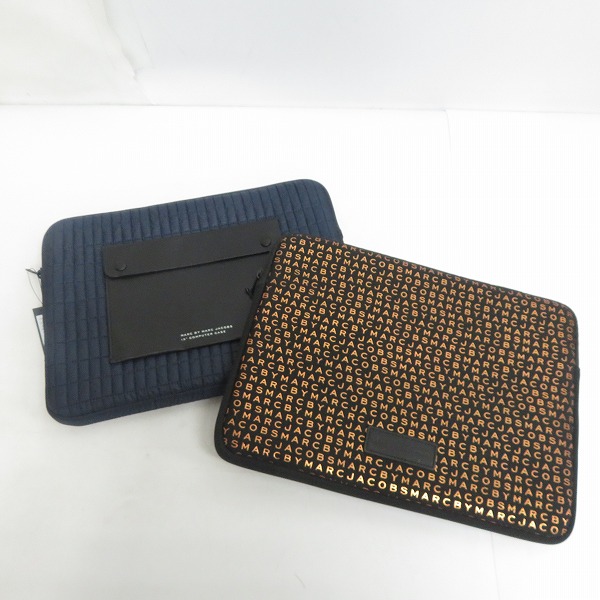 実際に弊社で買取させて頂いた【未使用】MARC BY MARC JACOBS/マークバイマークジェイコブス クラッチバッグ/タブレットケース M0003985/M0003915 2点セット