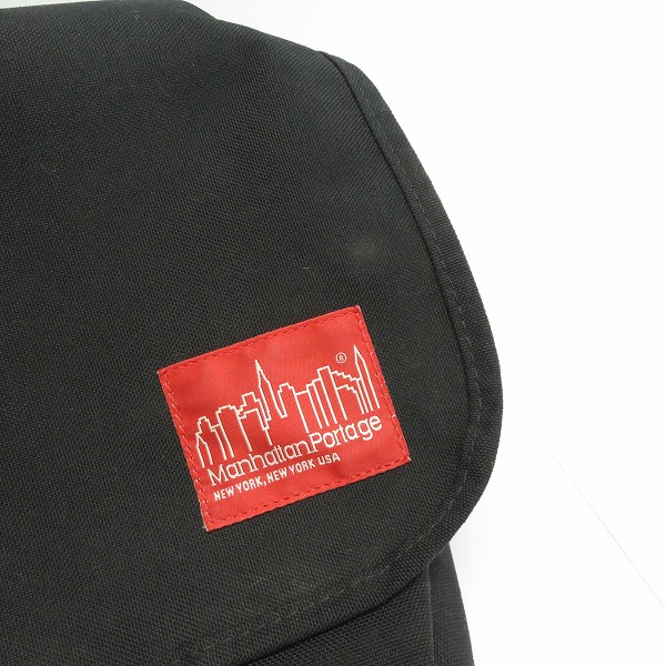 実際に弊社で買取させて頂いたManhattan Portage/マンハッタンポーテージ CORDURA メッセンジャーバッグ NYC プリントの画像 7枚目