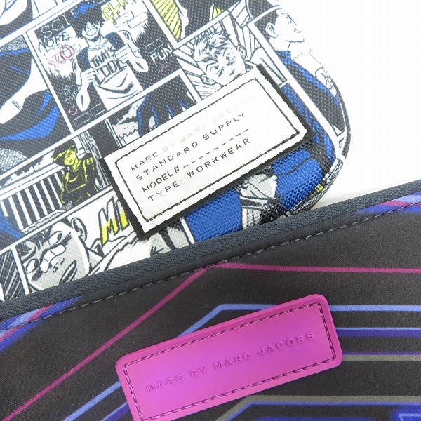 実際に弊社で買取させて頂いた【未使用】MARC BY MARC JACOBS/マークバイマークジェイコブス クラッチバッグ/タブレットケース M6134011/M0006406 2点セットの画像 3枚目