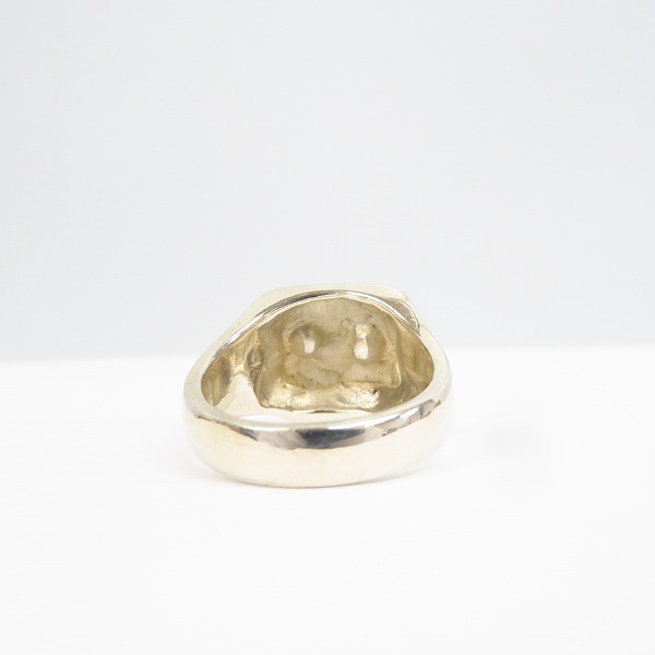 実際に弊社で買取させて頂いたFLASH POINT/フラッシュポイント ジムスカルリング 石入り C-MAG 18.5号の画像 3枚目