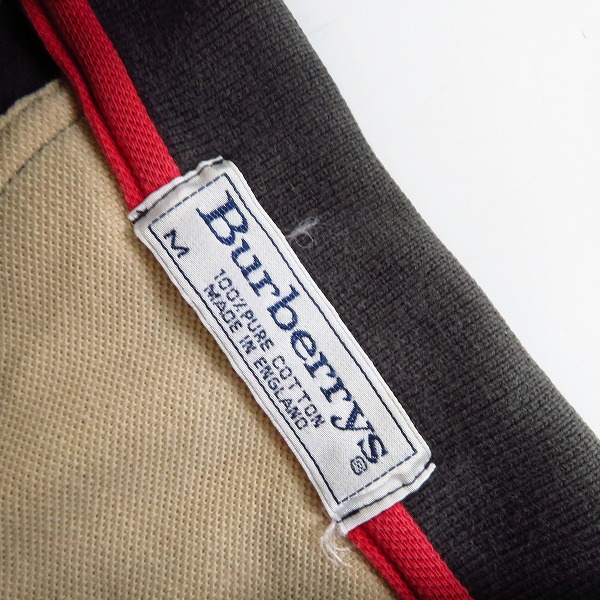 実際に弊社で買取させて頂いたBurberrys'/バーバリーズ 半袖 ポロシャツ/Mの画像 2枚目