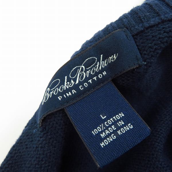 実際に弊社で買取させて頂いたBrooks Brothers/ブルックスブラザーズ ハイネックジップカーディガン/Lの画像 2枚目