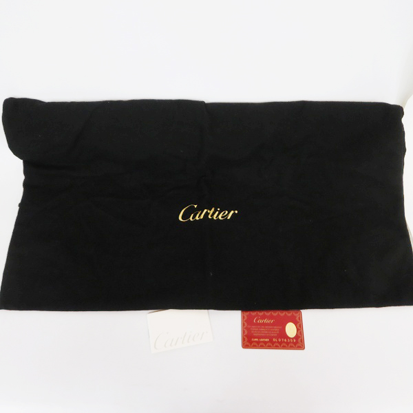 実際に弊社で買取させて頂いたCartier/カルティエ マルチェロ ドゥ カルティエSM レザー ハンドバッグ ブラック L1000833の画像 9枚目