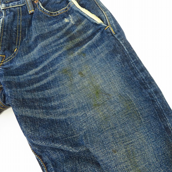 実際に弊社で買取させて頂いたMIHARAYASUHIRO/ミハラヤスヒロ 切替 USED加工ストレートパンツ 51022105-5/46の画像 5枚目