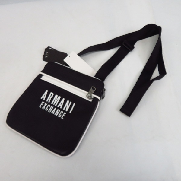 実際に弊社で買取させて頂いた【未使用】Armani Exchange/アルマーニエクスチェンジ サコッシュ/ショルダーバッグの画像 2枚目