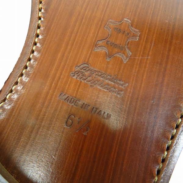 実際に弊社で買取させて頂いたGIORGIO ARMANI/ジョルジオ アルマーニ モンクストラップ ドレスシューズ/6.5の画像 5枚目