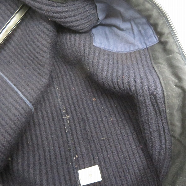 実際に弊社で買取させて頂いたBLUE BLUE/ブルーブルー ウールニット パーカー/フーディー Size：3の画像 9枚目