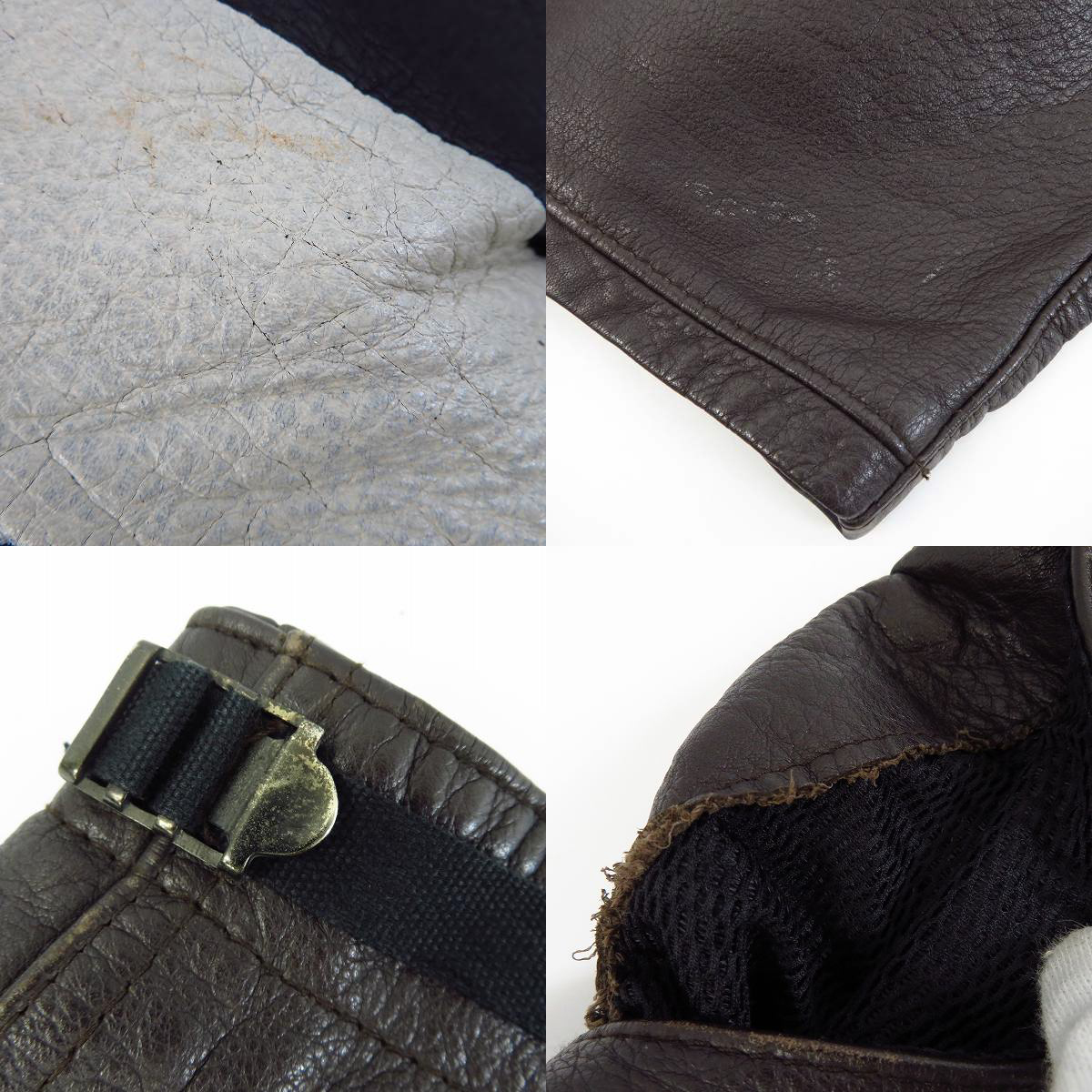 UNDERCOVER/アンダーカバー 牛革 レザー ハーフパンツ UC-6W-P-08の