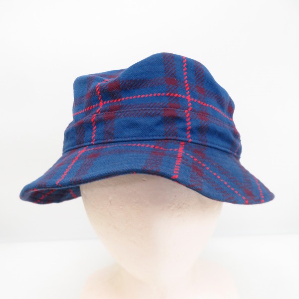 実際に弊社で買取させて頂いたGOOD ENOUGH/グッドイナフ CHECK JERSEY HAT/チェック ジャージー ハット GE-148101の画像 1枚目