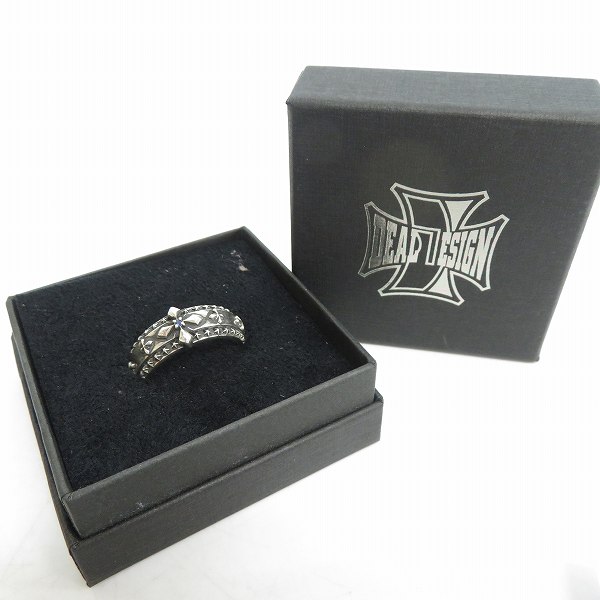 実際に弊社で買取させて頂いたDEAL DESIGN/ディールデザイン クロスリング 17号の画像 8枚目