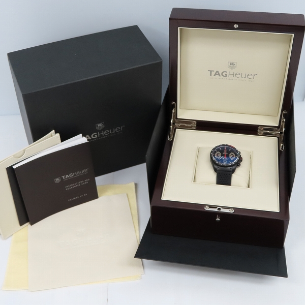 実際に弊社で買取させて頂いたTAGHeuer/タグホイヤー グランドカレラ キャリバー17 自動巻き 腕時計 CAV518B.FT6016の画像 9枚目