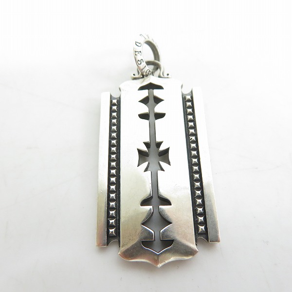 実際に弊社で買取させて頂いたDEAL DESIGN/ディールデザイン レイザーエッジプレート ペンダントトップ