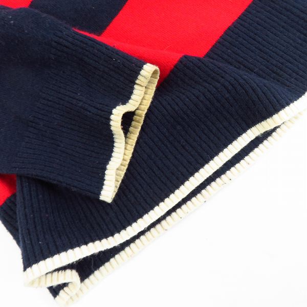 実際に弊社で買取させて頂いたBURBERRY/バーバリー ブラックレーベル ボーダー ニット/セーター D1N02-425-15/3の画像 6枚目